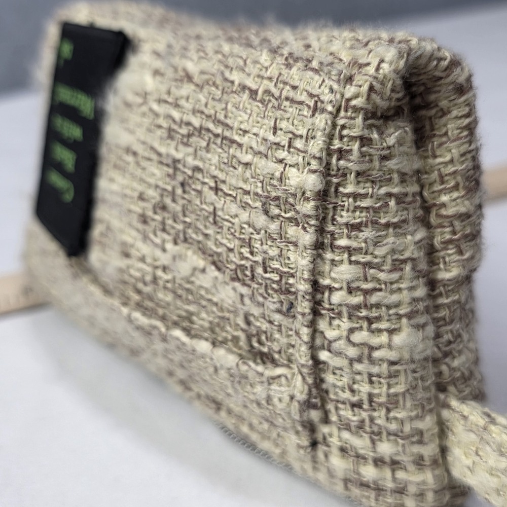Dime Bags Hemp Zip Pouch "Come Back With a Warrant" Stash Bag Natural - Picture 12 of 13